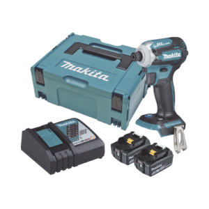 atornillador de impacto 18 vcc, 3,800 rpm, 180n.m. incluye: estuche makpac, cargador y 2 bat. 5ah