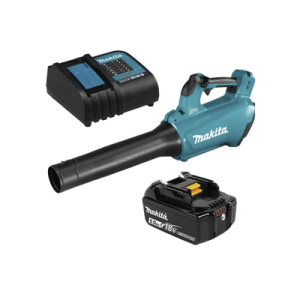 sopladora inalámbrica de 18v con velocidad variable, incluye 1 batería y cargador.