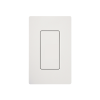 placa ciega de pared color blanco