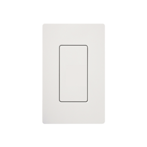 placa ciega de pared color blanco