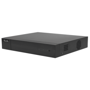 dvr 1080p lite pentahibrido / 4 canales turbohd + 1 canal ip / 1 bahía de disco duro / h.264+ / 1 canal de audio / salida de vídeo full hd
