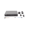 dvr 4 canales turbohd + 1 canal ip / 2 megapíxel (1080p) lite / acusense lite (evita falsas alarmas) / audio por coaxitron / 1 bahía de disco duro / h.265+ / salida de vídeo full hd