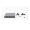dvr 16 canales turbohd + 16 canales ip / 8 megapíxel (4k) / audio por coaxitron / acusense lite / 2 bahías de disco duro / h.265+ / salida en video en 4k
