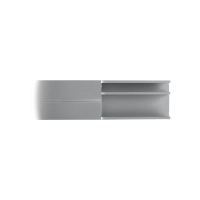 canaleta de aluminio línea x color blanco, 53 x 14,66 mm, tramo de 2 metros canaleta de aluminio línea x color blanco, 53 x 14,66 mm, tramo de 2 metros