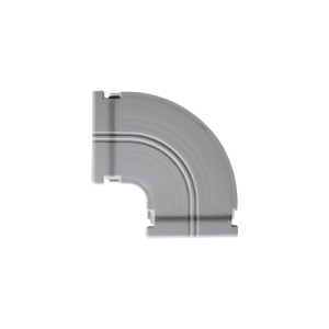 curva horizontal 90 º color blanco para canaleta dx10000.00