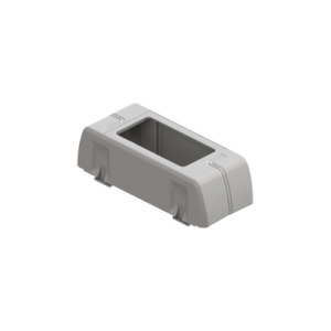 porta equipamiento linea x rectangular para canaleta dx10000.00