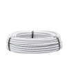 tuberia flexible (vaina) diflex, pvc auto extinguible, de 10 mm, rollo de 30 m