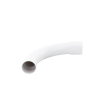 curva de radio estrecho para tubería rígida, recomendado para cables de datos, pvc auto extinguible, de 25 mm
