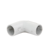 unión en "l" (codo) para tubería rígida, recomendado para cable eléctrico, pvc auto extinguible, de 16 mm