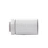 conector de tubería rígida a caja (racor), pvc auto extinguible, de 20 mm