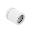 conector de tubería rígida a caja (racor), pvc auto extinguible, de 32 mm