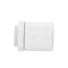 conector de tubería rígida a caja (racor), pvc auto extinguible, de 32 mm