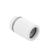 conector de tubería rígida a caja (racor), pvc auto extinguible, de 50 mm