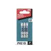 punta reforzada de 2" phillips #2 impact xps®, paquete con 3 piezas