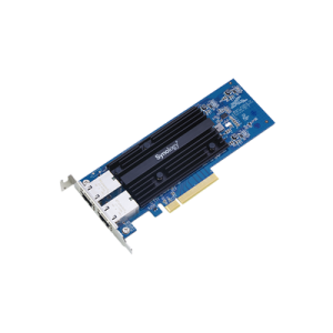 tarjeta de 2 puertos ethernet 10gbase t/nbase t para servidores synology