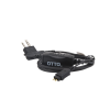 micrófono de 1 cable serie loc para motorola ep350/450/450s, magone, mototrbo: dep450,xpr3000,cp200d. hytera tc500/600
