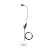 micrófono de 1 cable serie loc para motorola ep350/450/450s, magone, mototrbo: dep450,xpr3000,cp200d. hytera tc500/600