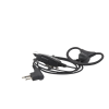 micrófono audífono tipo anillo, cable con 40 lbs de resistencia. motorola ep450, magone, dep450 y hytera series tc500/600/700