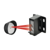 detector fotoeléctrico de 14 metros / ip66 uso exterior intemperie / relevador nc,no,com / cumple con etl ul325