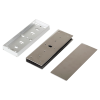 montaje para puerta de vidrio / compatible con chapa e941sa600pq / tipo "u" / secolarm