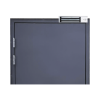 chapa magnética de 1200 lbs / sensor de adherencia / uso en interior/ led indicador / alimentación 12/24 vcd seleccionable / sin magnetismo residual / ul