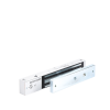chapa magnética 600 lbs con led / sensor de estado de unión / sin magnetismo residual / uso interior.