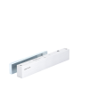 chapa magnética 600 lbs con led / sensor de estado de unión / sin magnetismo residual / uso interior.