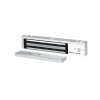 chapa magnética 600 lbs con led / sensor de estado de unión / sin magnetismo residual / uso interior.