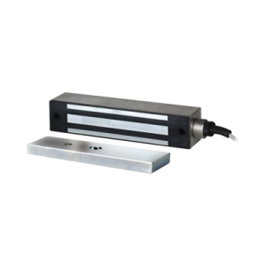 chapa magnética 600 lbs para uso en exterior / ip65 / con cordón armado 91 cm / ul /