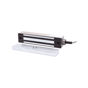 chapa magnetica 600 lbs para uso en exterior / ip65 / con cordón armado