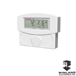 detector de temperatura y humedad, capacidad 2 zonas, incluye una zona con sensor de temperatura y 1 zona libre