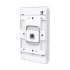 punto de acceso omada doble banda 802.11ac, poe 802.3af/at, mu mimo, mimo 2x2 diseño placa de pared con tres puertos adicionales, soporta hasta 100 clientes.