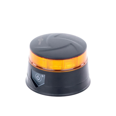baliza led recargable, compacta y discreta, color Ámbar, con montaje magnético y de succión baliza led recargable, compacta y discreta, color Ámbar, con montaje magnético y de succión