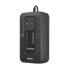 ups de 350 va/255 w, topología standby con modo ahorrador eco, entrada 120 vca nema 5 15p, con 8 tomas nema 5 15r