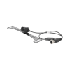 sistema alámbrico de reversa con cámara y monitor de 4.3 pulgadas, incluye cámara para placa de 170°