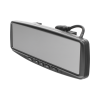 sistema alámbrico de reversa con cámara y monitor de 4.3 pulgadas, incluye cámara para placa de 170°