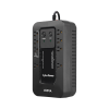 ups de 450 va/260 w, topología standby con modo ahorrador eco, entrada 120 vca nema 5 15p, con 8 tomas nema 5 15r