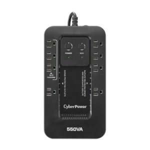 ups de 550 va/330 w, topología standby con modo ahorrador eco, entrada 120 vca nema 5 15p, con 8 tomas nema 5 15r