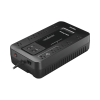 ups de 750 va/450 w, topología standby con modo ahorrador eco, entrada 120 vca nema 5 15p, con 12 tomas nema 5 15r