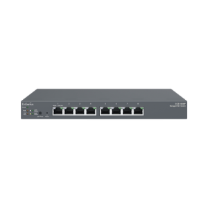 switch poe de escritorio administrado en la nube, 8 puertos 802.3 af capa 2 de 55 w