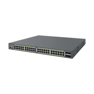 switch poe de 48 puertos gigabit y 4 puertos sfp, administrable en la nube, hasta 740 w, capa 2, soporta poe+ 802.3 at/af