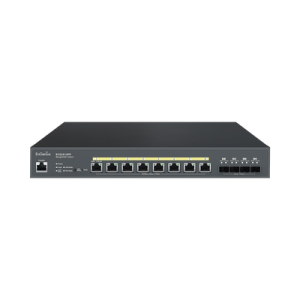 switch poe ++ administrable en nube capa 2 de 8 puertos poe de 2.5 gbps, hasta 240 w, 4 puertos de sfp