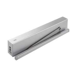 sistema automatizado para la apertura y cierra de puertas con brazo de empuje de hasta 110 cm/ 100kg