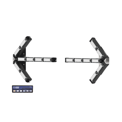 flechas separadas directoras de tráfico led de 28 pulgadas en color ámbar. flechas separadas directoras de tráfico led de 28 pulgadas en color ámbar.