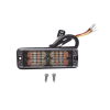 luz auxiliar con 16 leds color ambar / claro