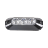 luz perimetral de 3 leds color rojo