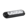 luz perimetral, 4 leds ultra brillantes, color rojo / azul