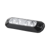 luz perimetral, 4 leds ultra brillantes, color rojo / azul