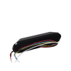 luz perimetral, 4 leds ultra brillantes, color rojo / claro