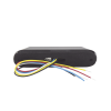 luz auxiliar serie x3744, 8 leds ultra brillantes, color rojo claro.